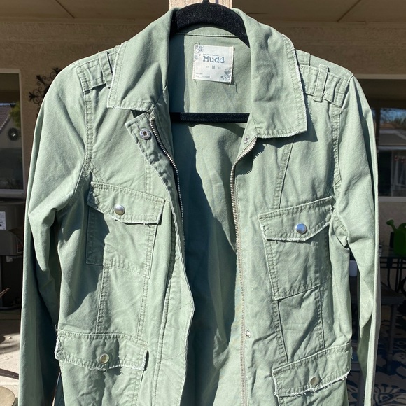 Mudd Jackets & Blazers - Forest Green Mudd military style jacket